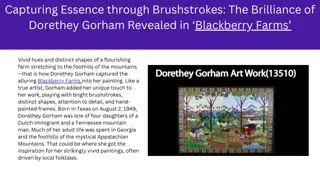 Capturing Essence through Brushstrokes: The Brilliance of Dorethey Gorham Reveal