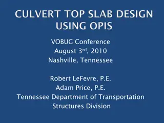 Modern Culvert Design Innovations in Tennessee's Transportation Infrastructure