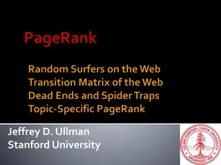 PageRank and Random Surfer Model