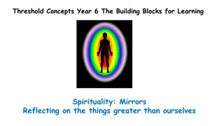 Exploring English Threshold Concepts in Year 6: Building Blocks for Spiritual Learning