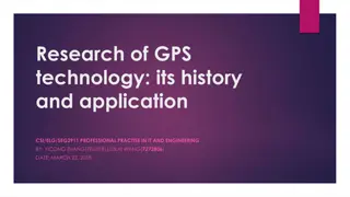 Evolution and Impact of GPS Technology