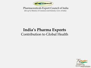 India's Significant Contributions to Global Healthcare Through Pharmaceutical Exports