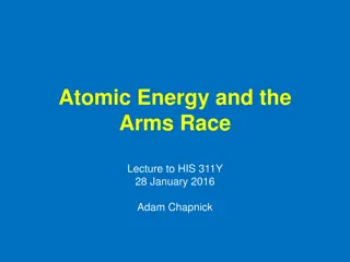 Insights into Canada's Atomic Energy and the Arms Race