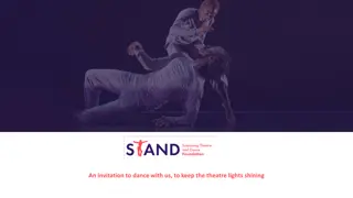 The Impact of COVID-19 on Theatre and Dance: STAND Foundation Launch