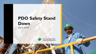 Proactive Safety Measures: PDO Safety Stand Down April 2024