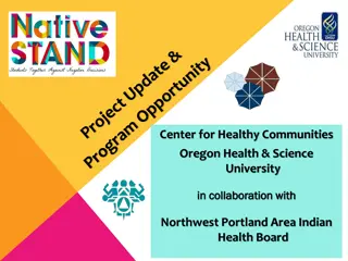 Culturally Tailored Native Stand Program for Health Education