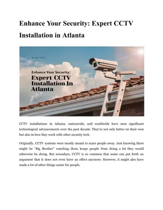 Enhance Your Security_ Expert CCTV Installation in Atlanta