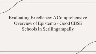 Epistemo Vikas Among the Good CBSE Schools in Serilingampally for Excellence