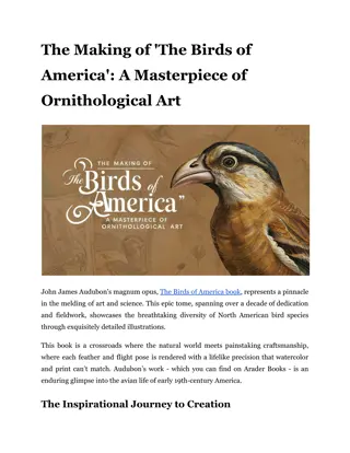 The Making of 'The Birds of America'_ A Masterpiece of Ornithological Art