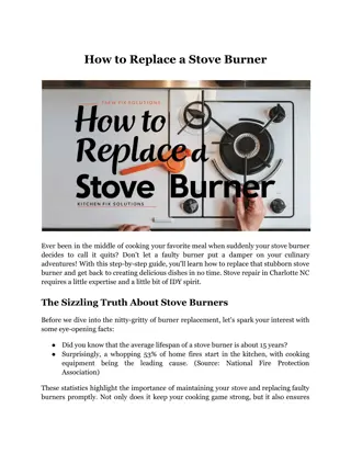 How to Replace a Stove Burner?