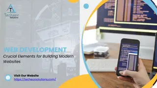 Web Development Crucial Elements for Building Modern Websites