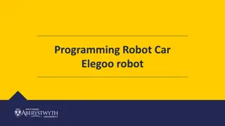 Building and Programming Self-Driving Robot Car with Elegoo Robot