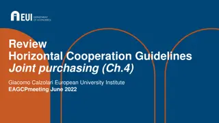 Risks and Considerations in Joint Purchasing Agreements