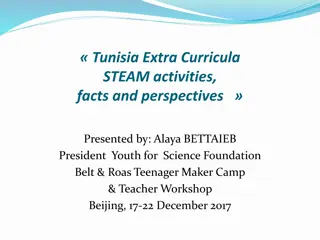 Overview of STEAM Education and Scholarships in Tunisia