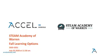 STEAM Academy of Warren: Empowering Scholars for Success in Education