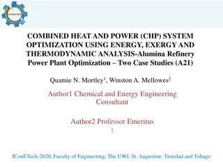 Optimizing Combined Heat and Power Systems in Alumina Refineries