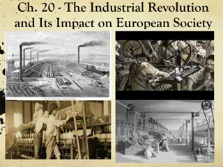 The Impact of the Industrial Revolution on European Society