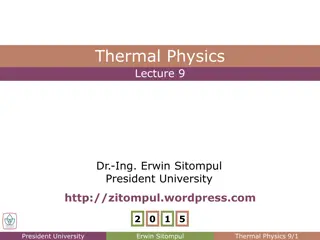 The Carnot Engine: Application of the Second Law of Thermodynamics