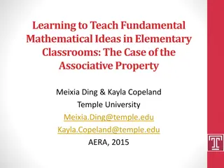 Unpacking the Associative Property of Multiplication in Elementary Classrooms