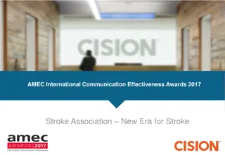 Stroke Association Campaign: Driving Change for Stroke Awareness