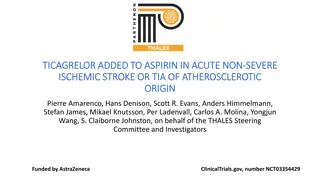 Ticagrelor Added to Aspirin in Acute Non-Severe Ischemic Stroke or TIA of Atherosclerotic Origin