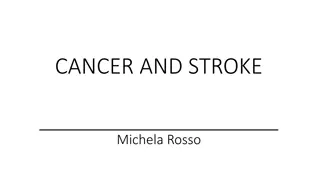 Advances in Anticoagulation Therapy for Cancer-Related VTE and Stroke