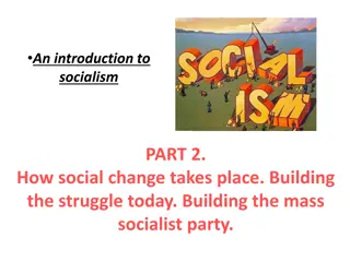 Building Socialism: Strategies for Social Change and Political Action