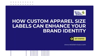 How Custom Apparel Size Labels Can Enhance Your Brand Identity