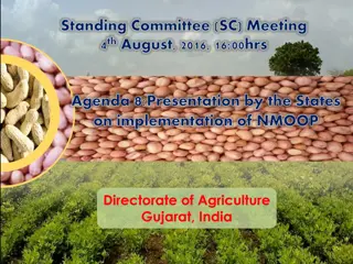 Agricultural Progress in Gujarat: Meeting Highlights and Crop Statistics