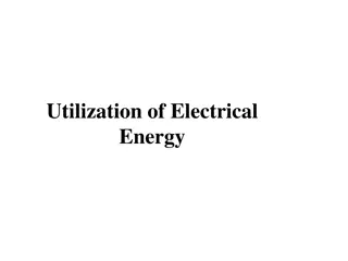 Utilization of Electrical Energy in Industrial Applications