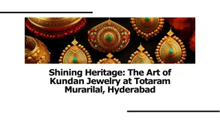 Kundan Jewellery Shop in Hyderabad  Totaram Murarilal's Exquisite Collection