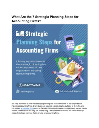 What Are the 7 Strategic Planning Steps for Accounting Firms