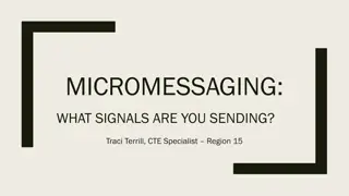 Understanding Micromessaging: Hidden Impact of Subtle Behaviors