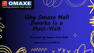 Why Omaxe Mall Dwarka Is a Must-Visit