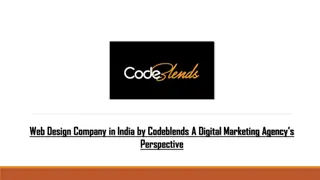 Web Design Company in India by Codeblends A Digital Marketing Agency’s Perspective