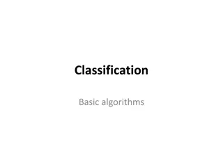 Basic Classification Algorithms in Machine Learning