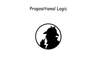 Propositional Logic and Logical Operators