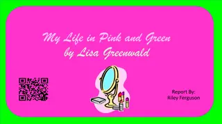 My Life in Pink and Green by Lisa Greenwald - Book Report Summary