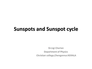 Exploring Sunspots and the Solar Cycle