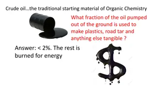 Role of Crude Oil in Organic Chemistry and Energy Production