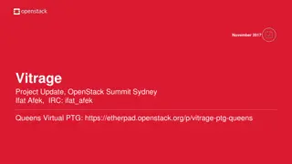 Vitrage Project Update: Root Cause Analysis Service in OpenStack