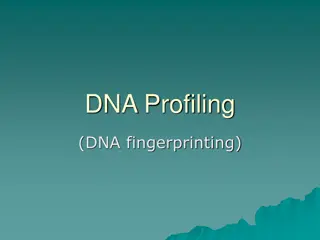 DNA Profiling: Techniques and Applications