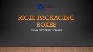 Rigid Packaging Boxes