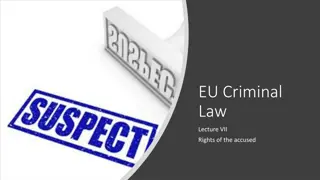 EU Criminal Law and Directive 2013/48