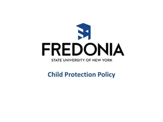 Child Protection Policy at SUNY Fredonia: Understanding and Preventing Child Abuse