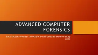 EnCE EnCase Forensic Boot Disks and Acquiring Digital Evidence