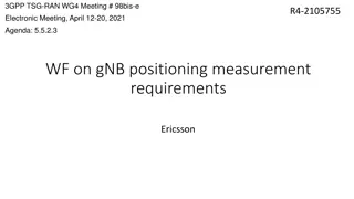 gNB Positioning Measurement Requirements Discussion at 3GPP TSG-RAN WG4 Meeting