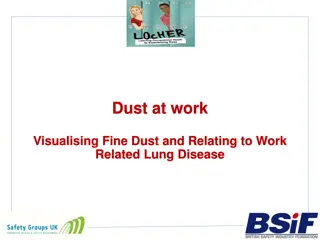 Visualising Fine Dust in Relation to Work-Related Lung Disease