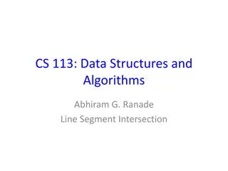 Efficient Line Segment Intersection Algorithm