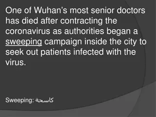 Wuhan's Senior Doctor Dies from Coronavirus; City Launches Sweeping Campaign